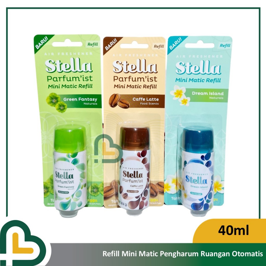 Pengharum ruangan semprot otomatis Stella Mini Matic REFILL 40ml