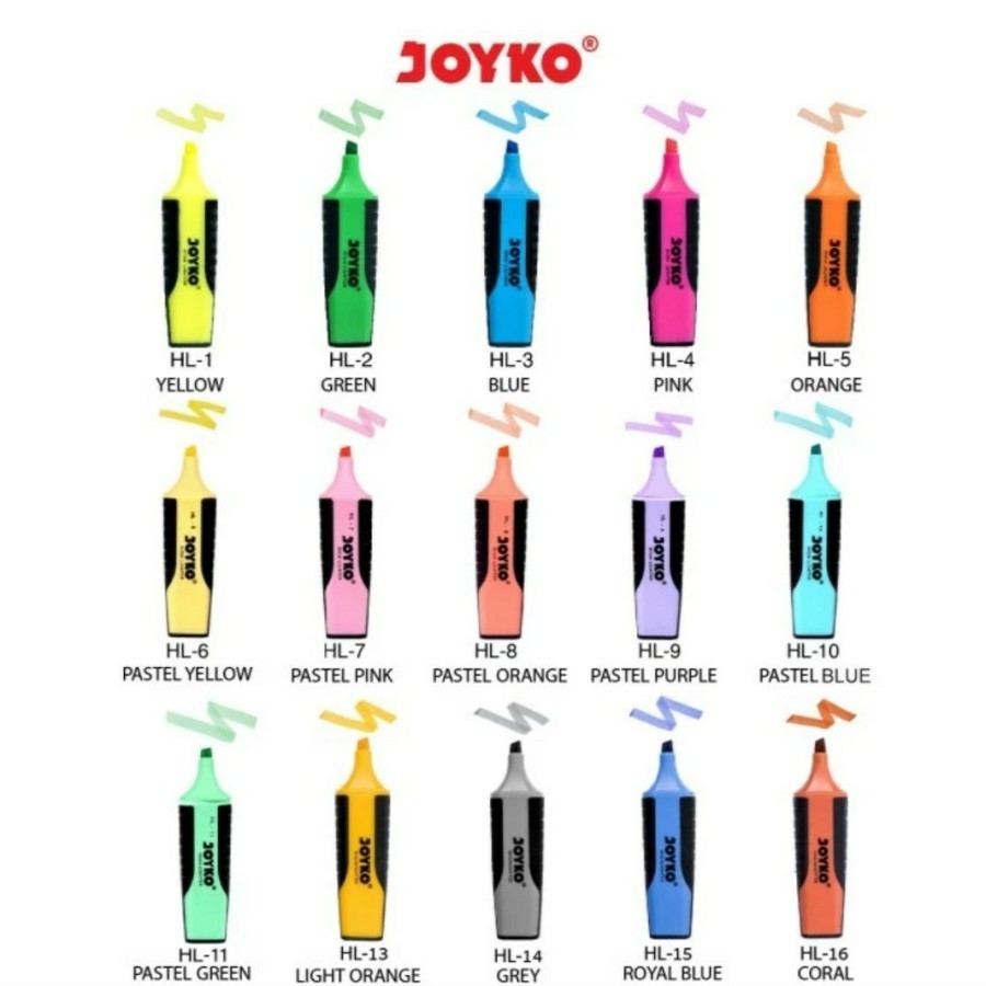 

Highlighter / Penanda Berwarnaa Joyko