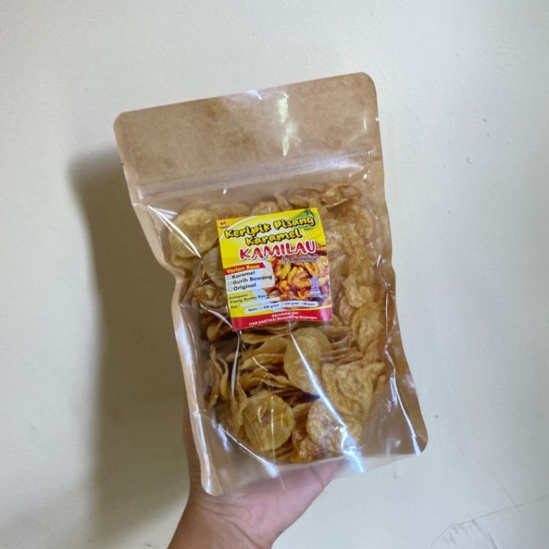 

kamilau keripik pisang karamel 250g