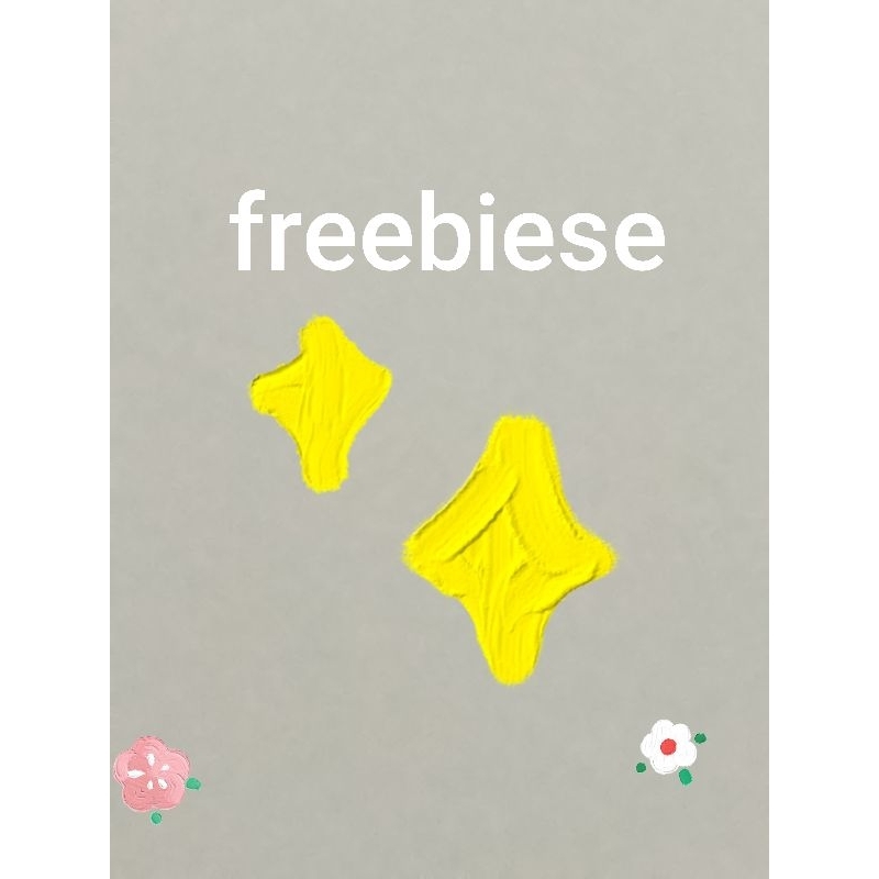 

freebies only