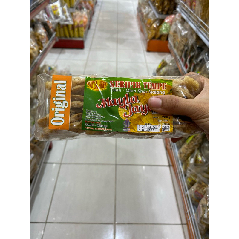 

Keripik Tempe Berat 200 Gram