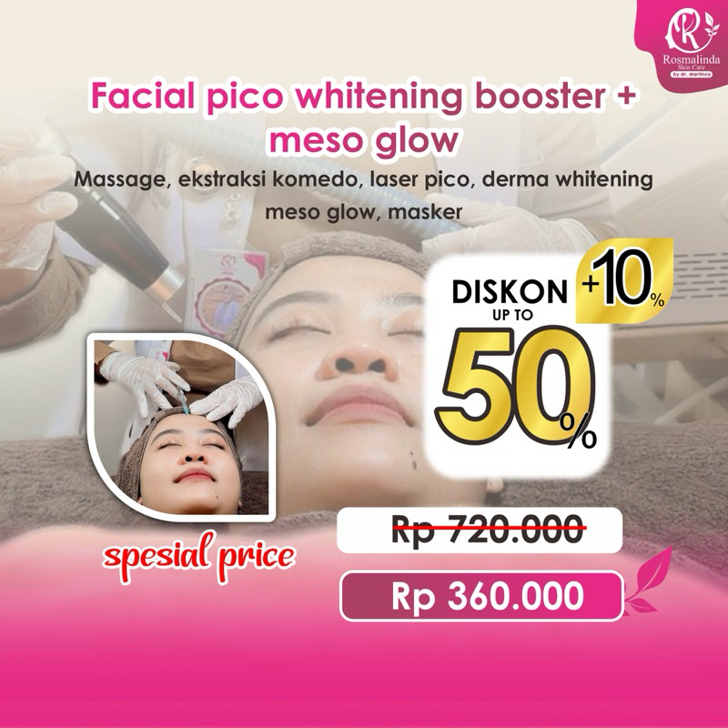 TREATMENT PICO WHITENING BOOSTER + MESO GLOW