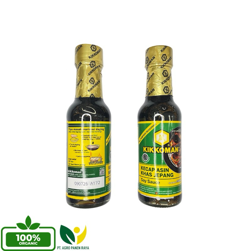 

Kikkoman Soy Sauce • Kecap Asin Khas Jepang 150ml HALAL