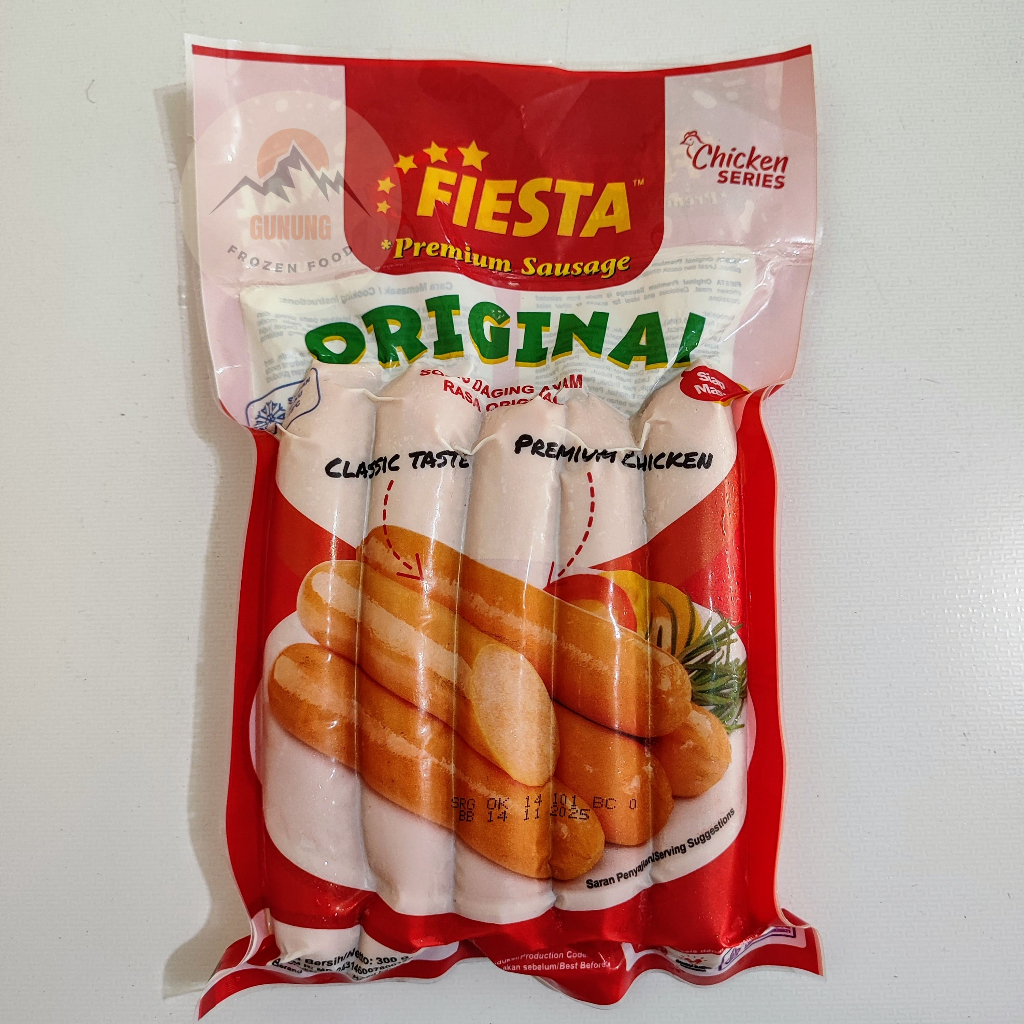 

Fiesta Sosis Premium rasa Original 300gr