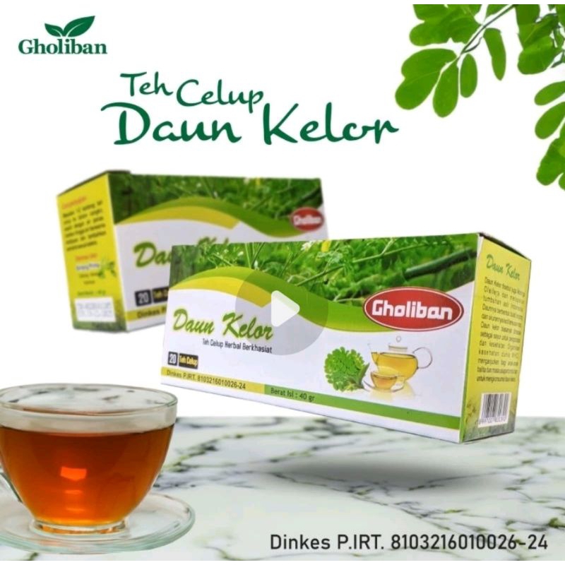 

TEH CELUP DAUN KELOR GHOLIBAN