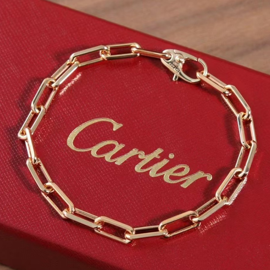 ❤️COD 17K emas asli Santos Bracelet 17K emas
