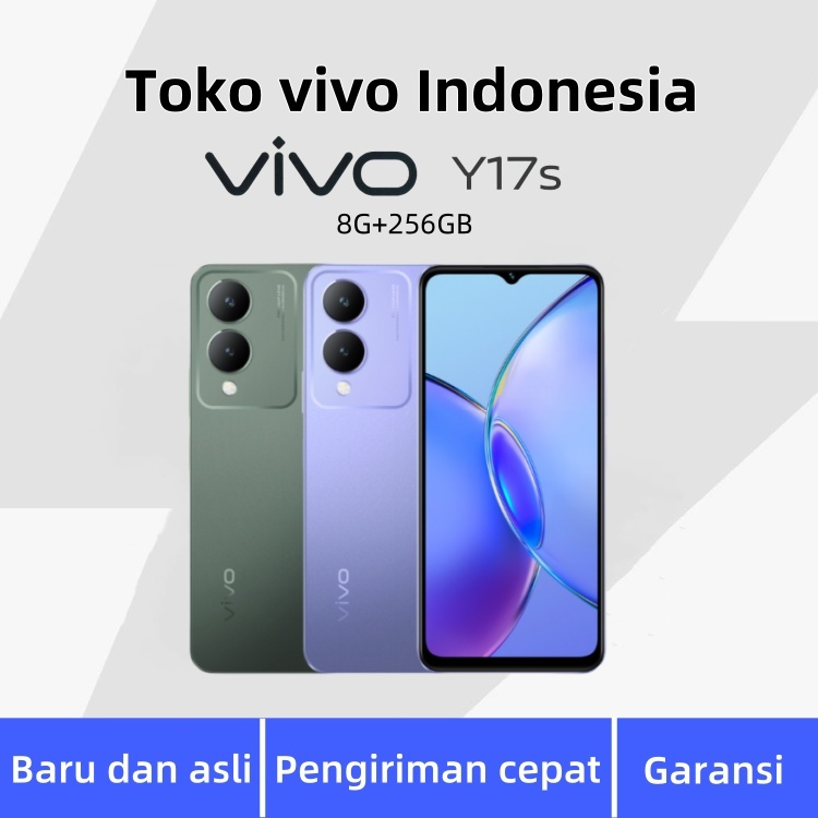 VIVO Y17s HP RAM 8+256GB Handphone Murah 6.35 inci