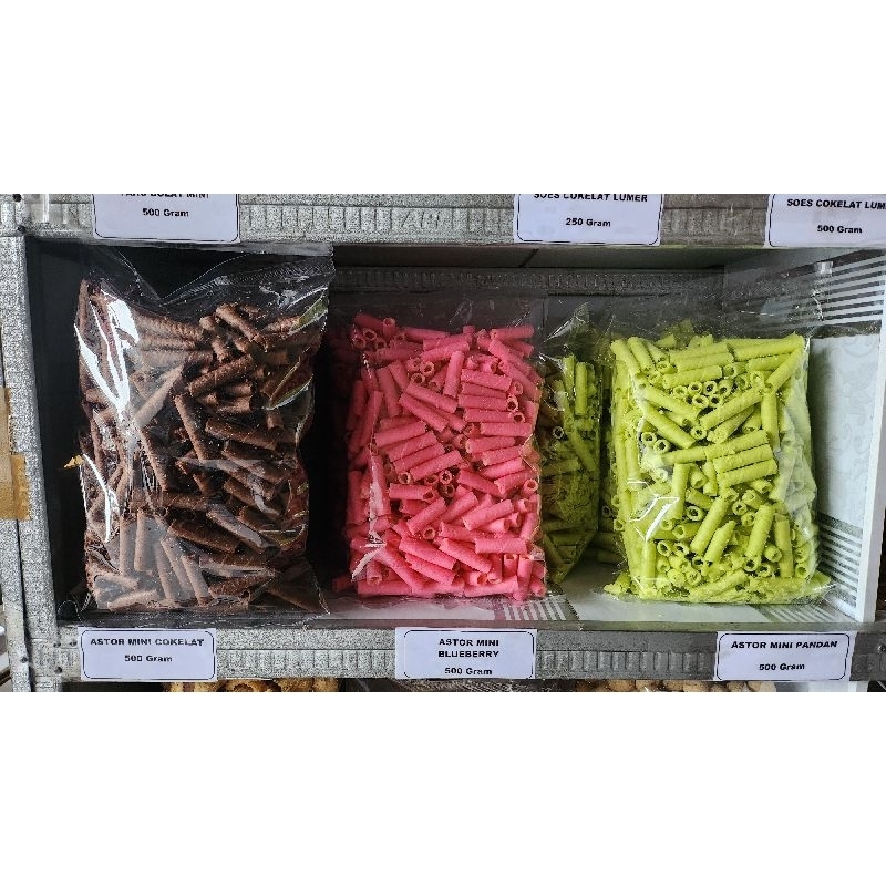 

Jajanan Astor mini 3 rasa