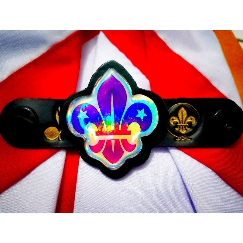 

Ring kacu pola wosm pramuka Terbaru Hologram viral