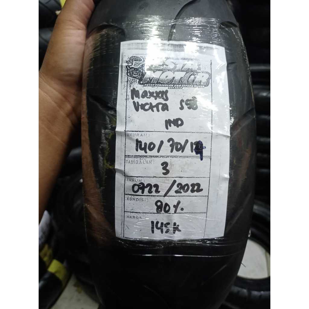 BAN COPOTAN MAXXIS VICTRA S 98 RING 14 UKURAN 140 70 14 KODE0722