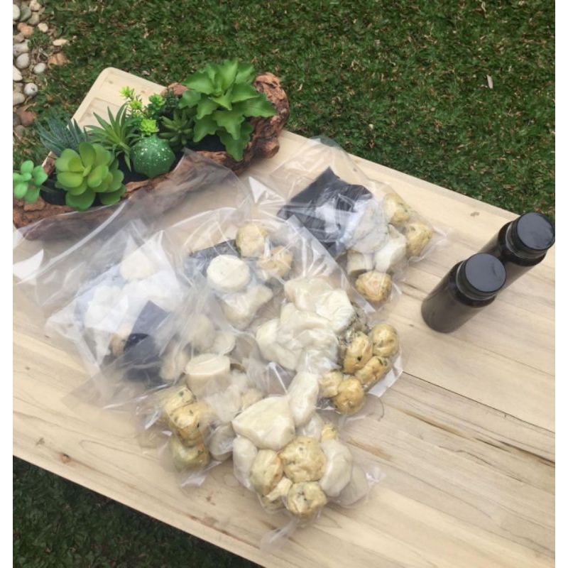 

pempek campur isi 10