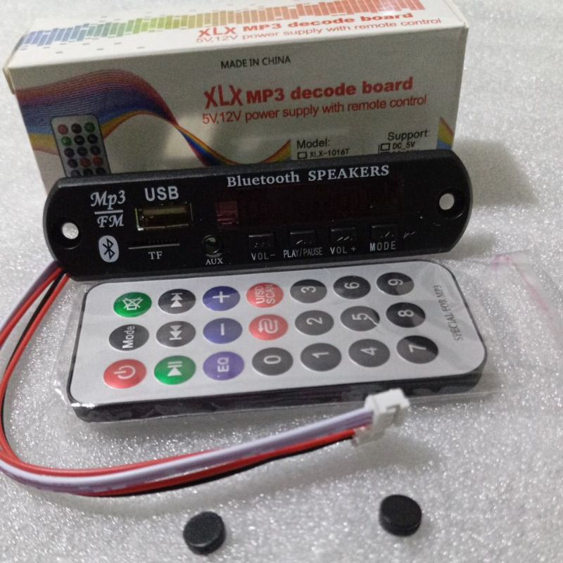 Modul MP3 Bluetooth Bluetooth Player USB Player FM Radio