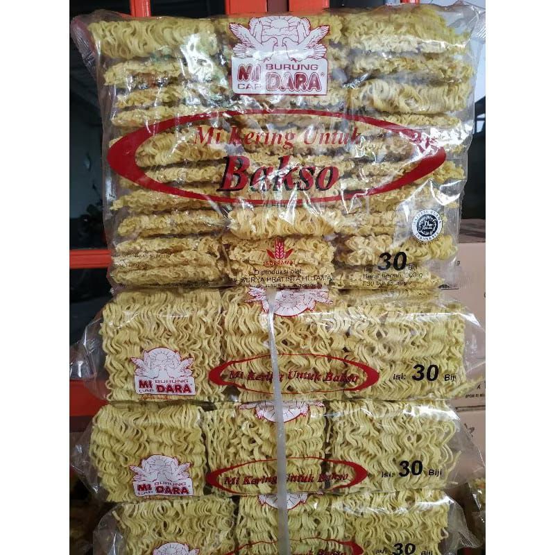 

MIE BAKSO CAP BURUNG DARA 1BALL // 5 PACK // 30 KEPING