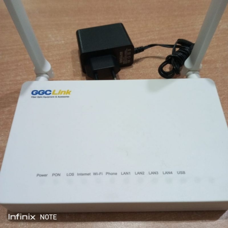 ONT XPON GGCLINK G665 XPON BISA EPON GPON ONU SUPORT OMCI DI OLT ZTE (BEKAS SEPERTI BARU)