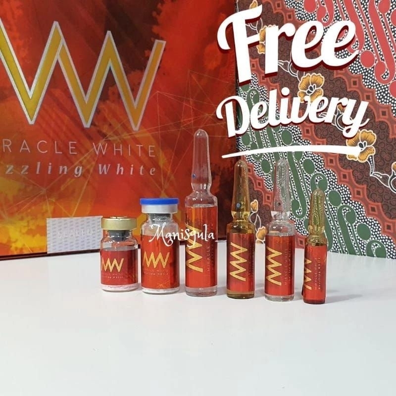 miracle white dazzling Merah BOX