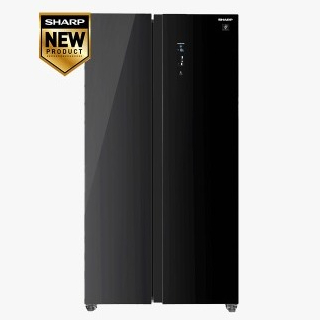 SHARP SJ-IS71PGA-BK Kulkas Side by Side 630 Liter / 600 Liter INVERTER 67 Watt (NEW) (KHUSUS BANDUNG