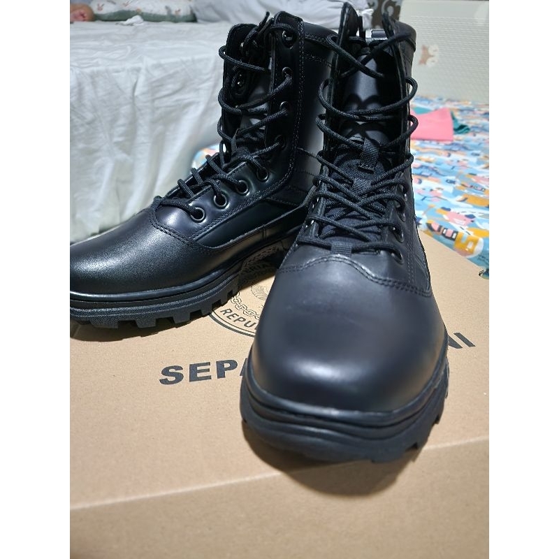 SEPATU PDL TNI JATAH PEMBAGIAN KEMHAN POLRI KOMCAD SATPAM UKURAN 38