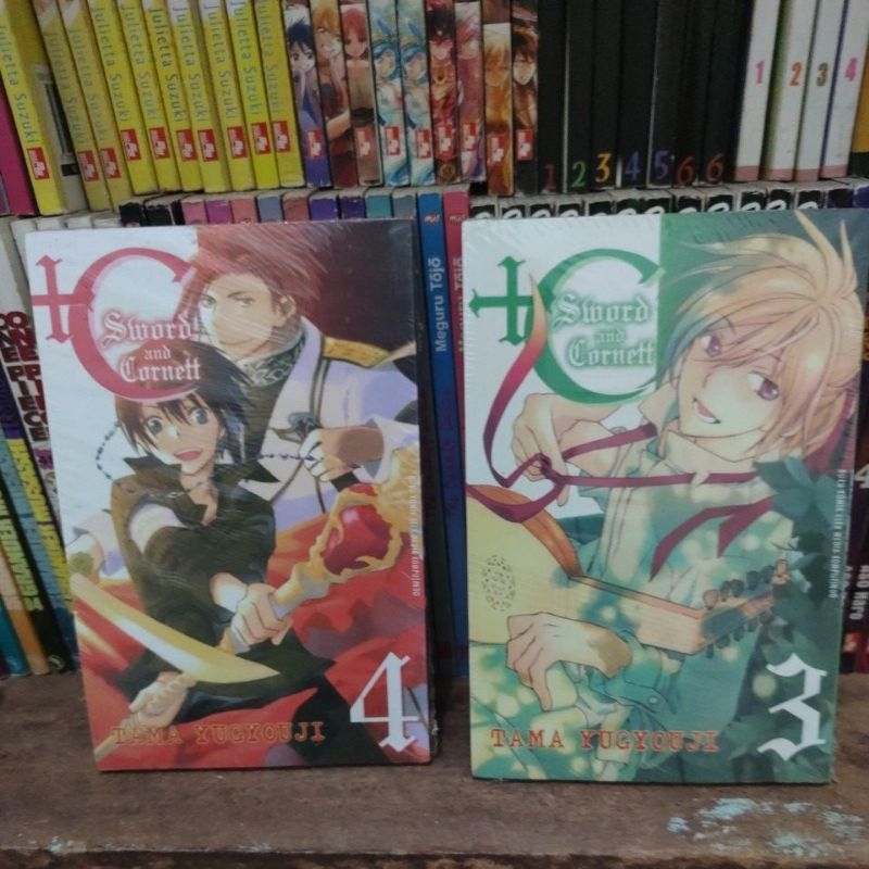 +C Sword and Cornet segel no 3 - 4 komik