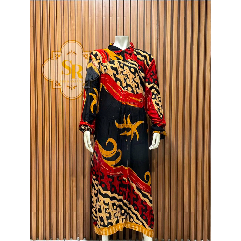 Batik Long Tunik Paris