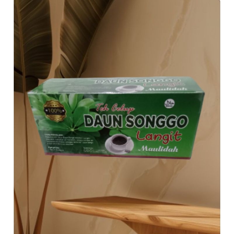 

Teh herbal,teh celup daun songgo langit isi 20 kantong teh