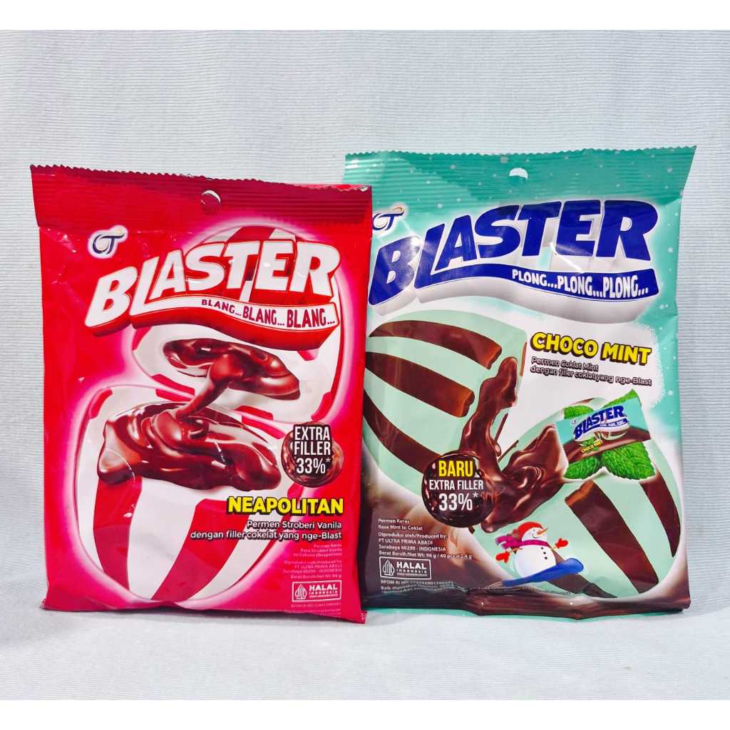 

Permen Blaster Neapolitan / Choco Mint (125 gr)