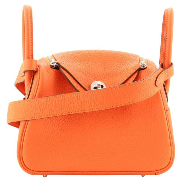 Tas 20Hermes Lindy20 Warna Orange Premium Tas Selempang Wanita