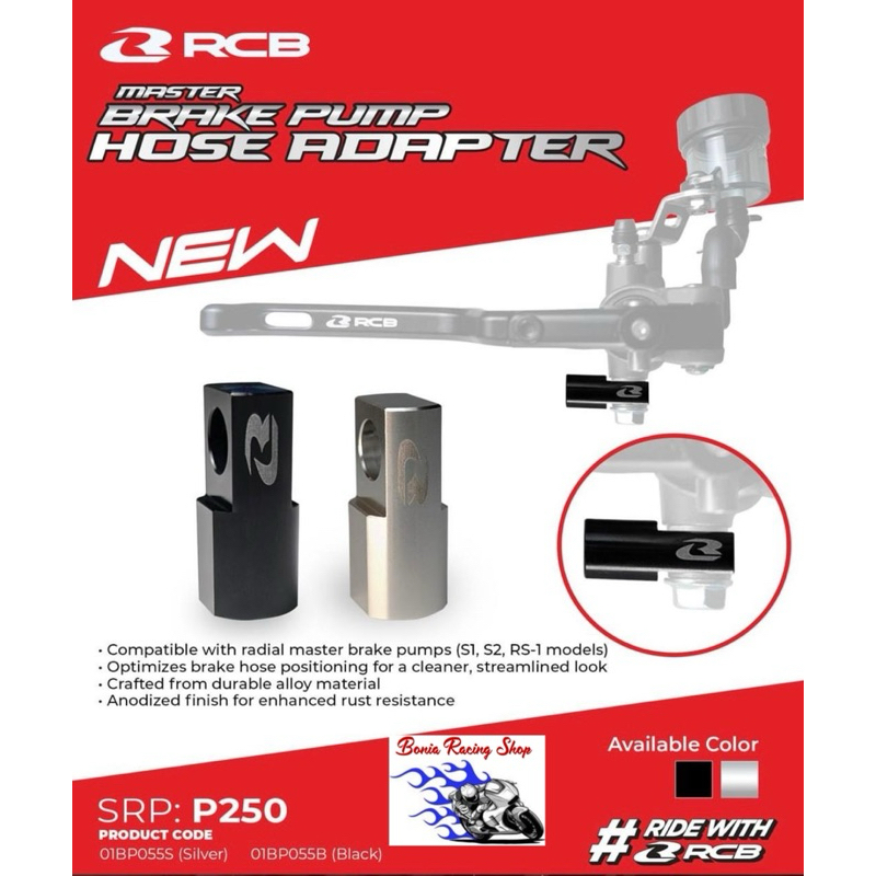 KONEKTOR SELANG REM RCB S1 FL CONNECTOR HOSE ADAPTER RCB S1 FL | CONNECTOR SWITCH REM RCB S1 FL