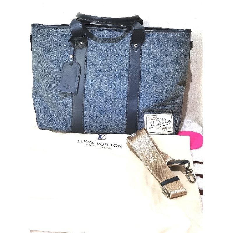 Tote Bag LV Besar Denim