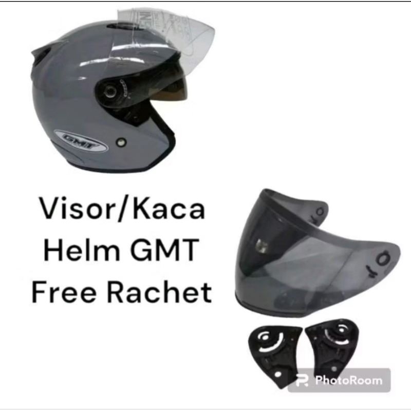 KACA VISOR HELM GMT DOUBLE VISOR CENTRO