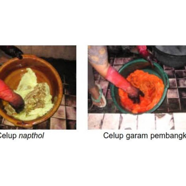 

Kualitas Handal Naptol dan garam pewarna batik celup dingin 1 paket praktis