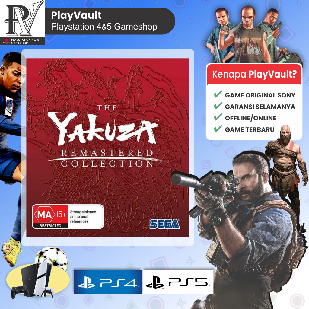 Yakuza Remastered Collection PS4 PS5