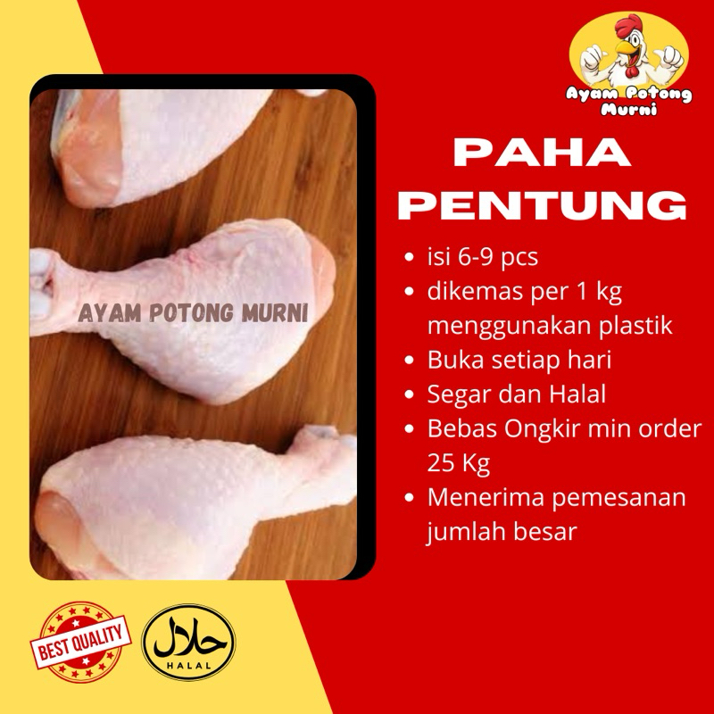 

PAHA AYAM (PENTUNG)