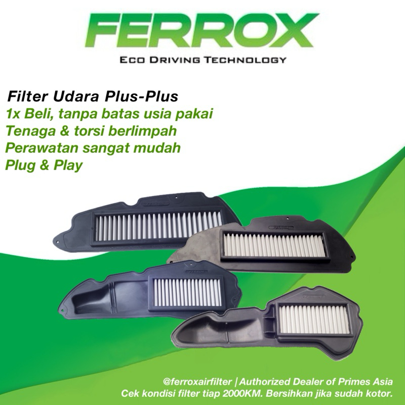 FERROX Filter Udara Honda PCX ADV Stylo Forza 150 160 250