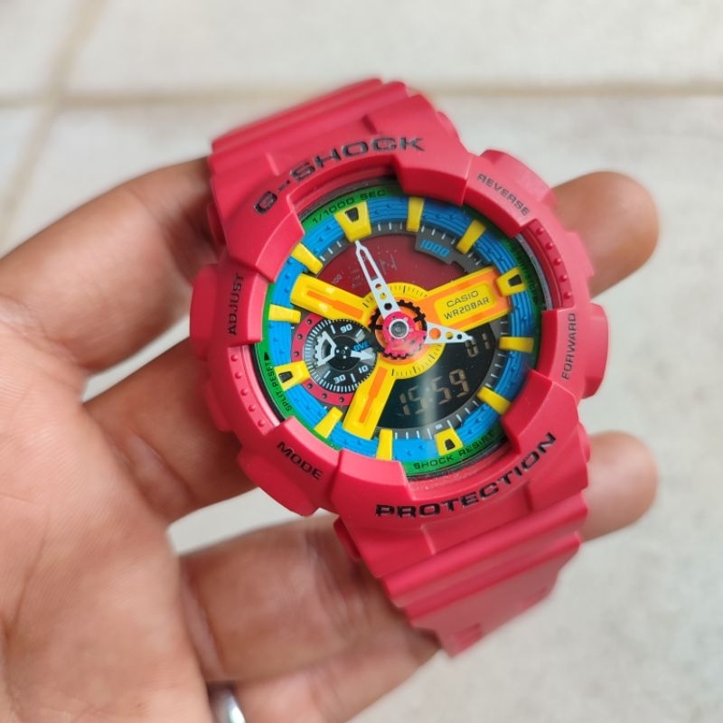 G shock Gshock Bekas Second Original GA 110 FC Like New