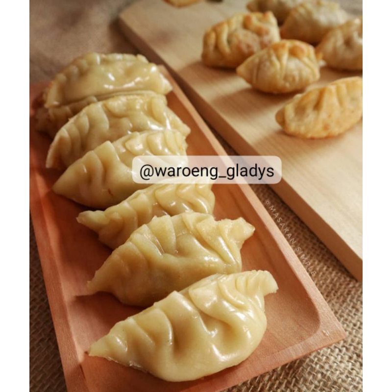 

Gyoza ayam kampung GLUTEN FREE NO MSG/ Snack finger food mpasi