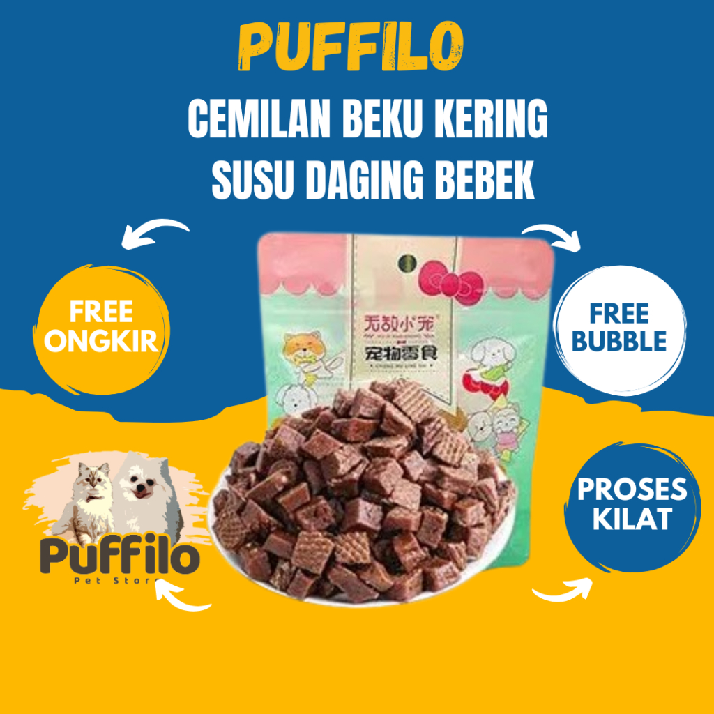

CEMILAN HEWAN PELIHARAAN BEKU KERING ANJING DAN KUCING BEBEK |SAPI|KRILL