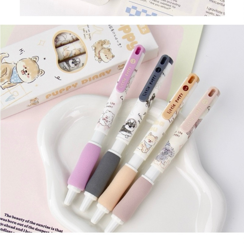 

Pulpen Pen Gel Hitam Little Puppy Pena 0.5mm Alat Tulis #t041