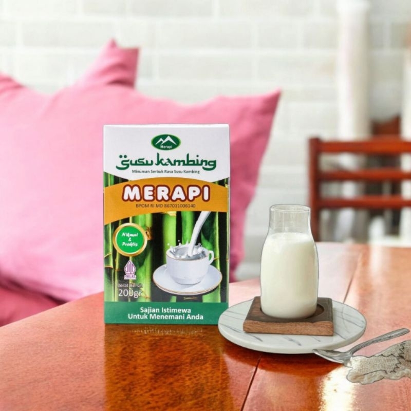 

HIU - Susu Kambing Merapi Original Menjaga Kesehatan Tulang, pernafasan Herbal Indo Utama