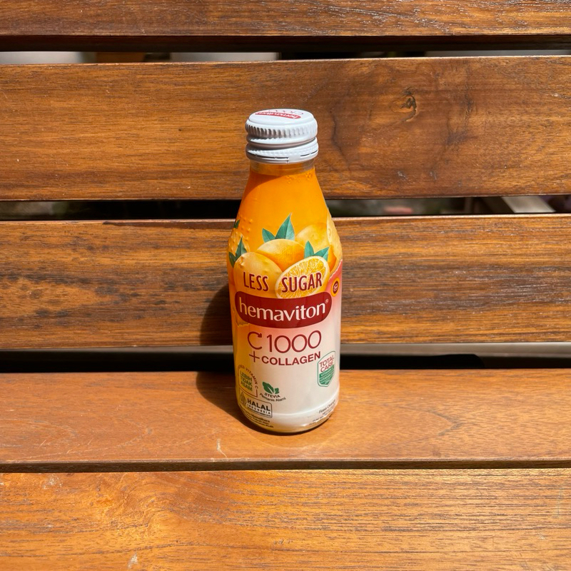 

Hemaviton C1000 + Collagen Less Sugar Rasa Orange 150ml
