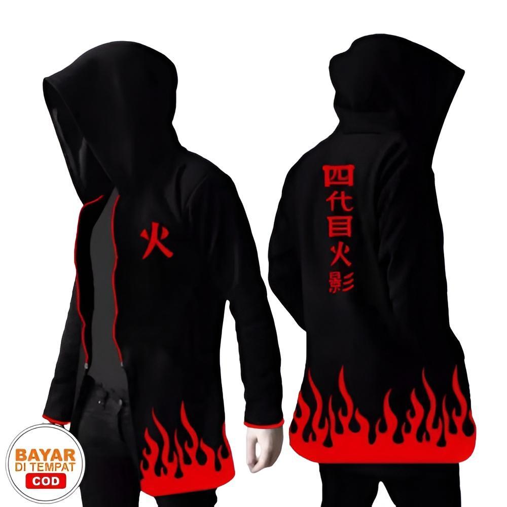 Jaket Jubah Jumbo Sweater Anime Naruto Tokyo Revengers Zipper Hoodie Jumper