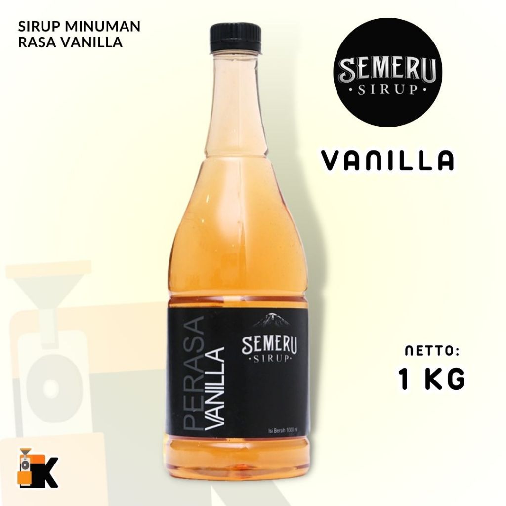 

Kieta Roastery - Syrup Semeru Vanilla 1100ml