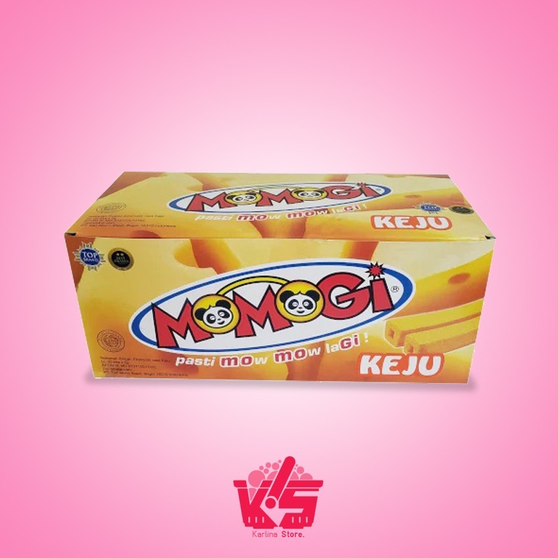

Momogi Keju/Cokelat/Jagung Bakar 1 Box Isi 20pcs