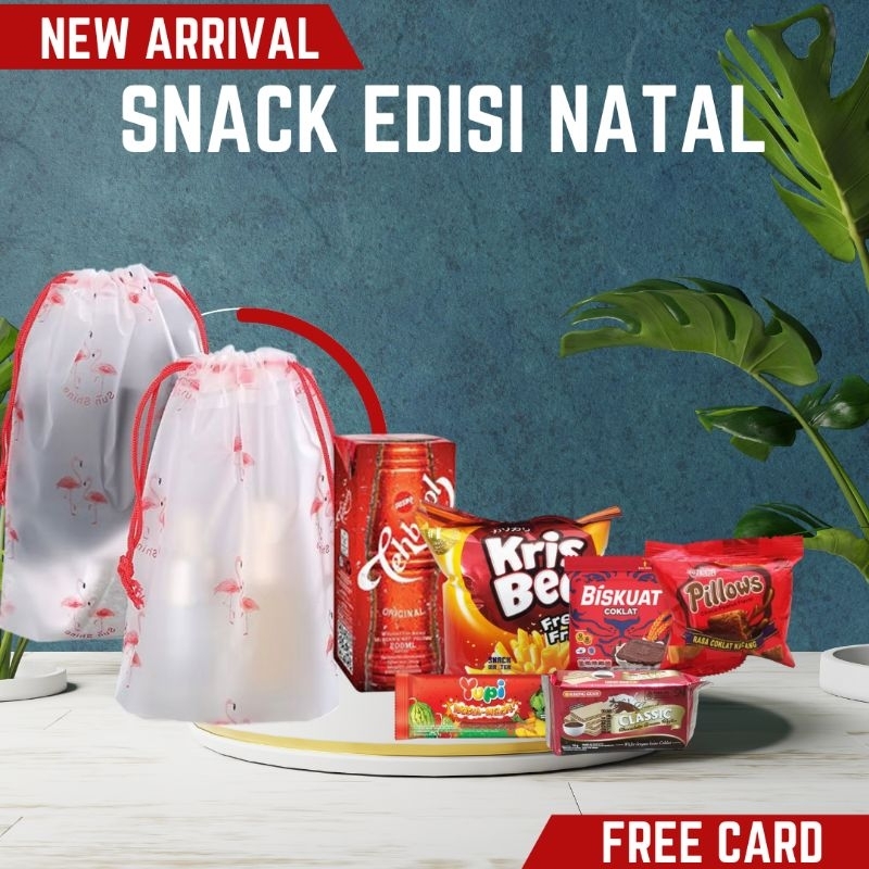

Free card - Paket snack edisi natal 10000 paket snack tas