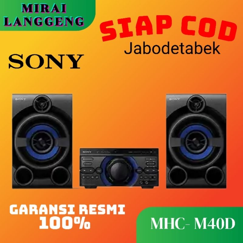 SONY HOME AUDIO MINI HIFI MHC-M40D / MHC M40D