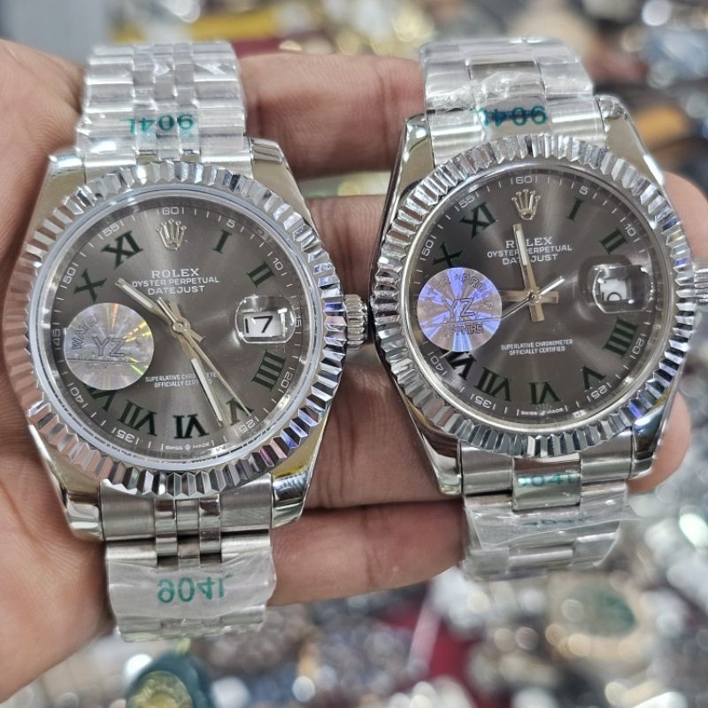 Rolex Datejust Wimbledon 41mm Jam Tangan Pria Automatic