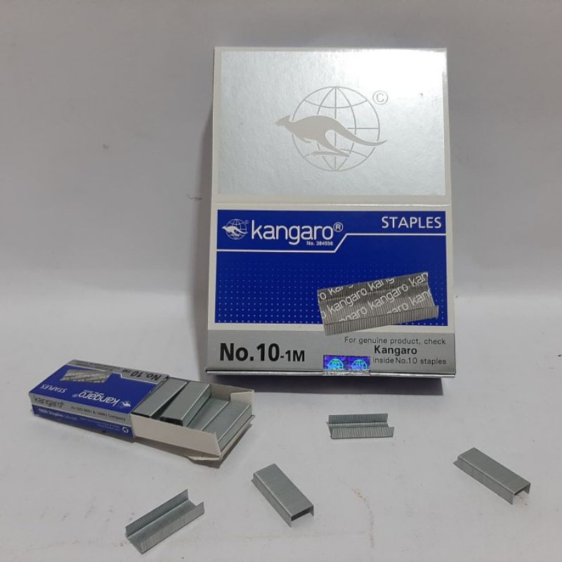 

Staples Isi Kangaro No.10-1M 1Set isi 20pcs Merek Kangaro - Desk