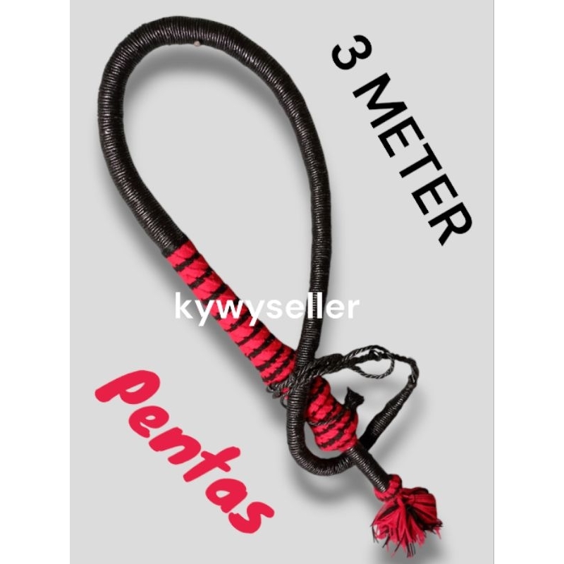 Pecut Bopo 3 Meter Suara Keras Bahan Premium