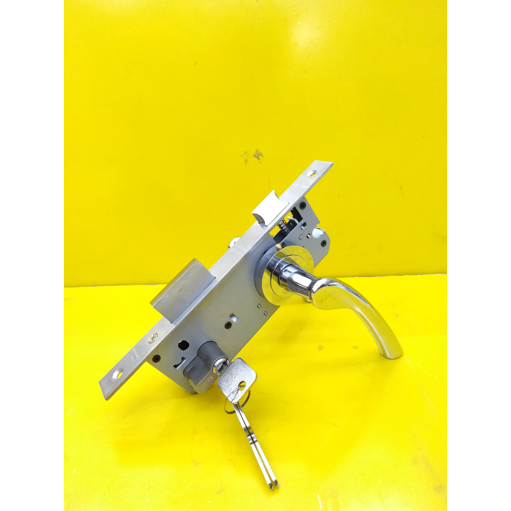 GAGANG PINTU / LEVER HDL ROSES DEKSON 2213 CP COMPLETE SET