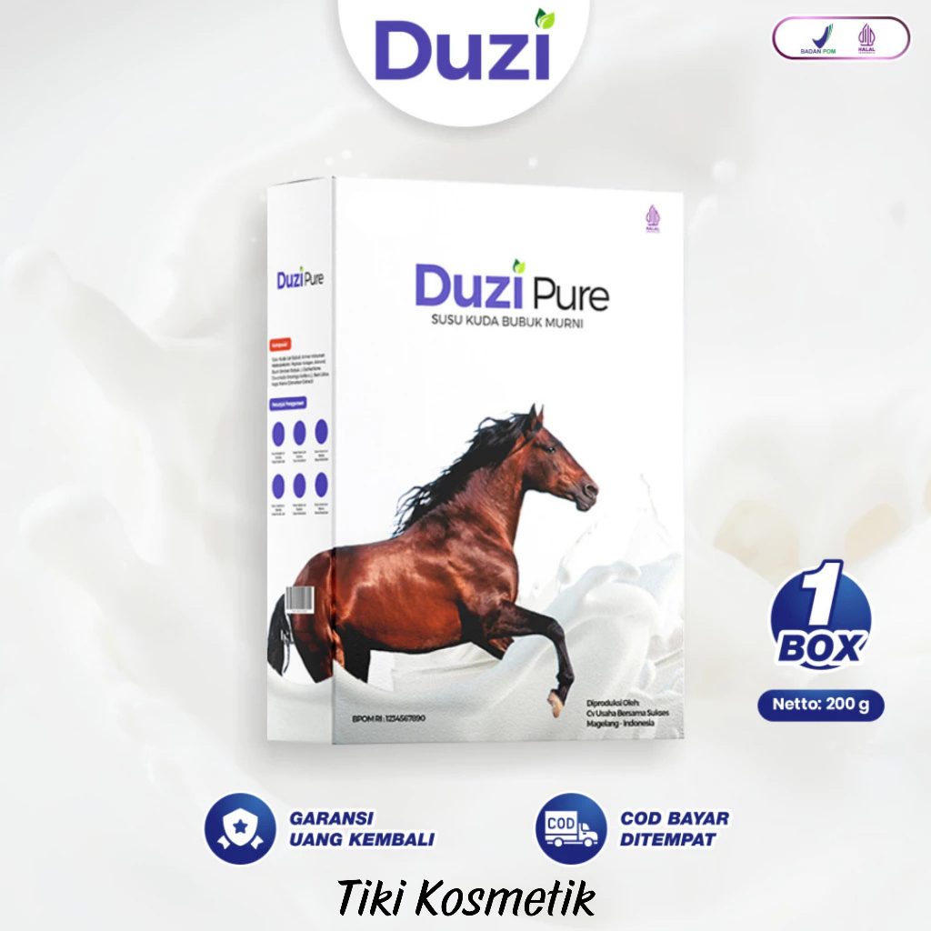 

Susu Kuda Duzi Pure Minuman Kesehatan Tubuh Mencegah Asam Urat Rematik Kolestrol Keju Lini 200 Gr Original
