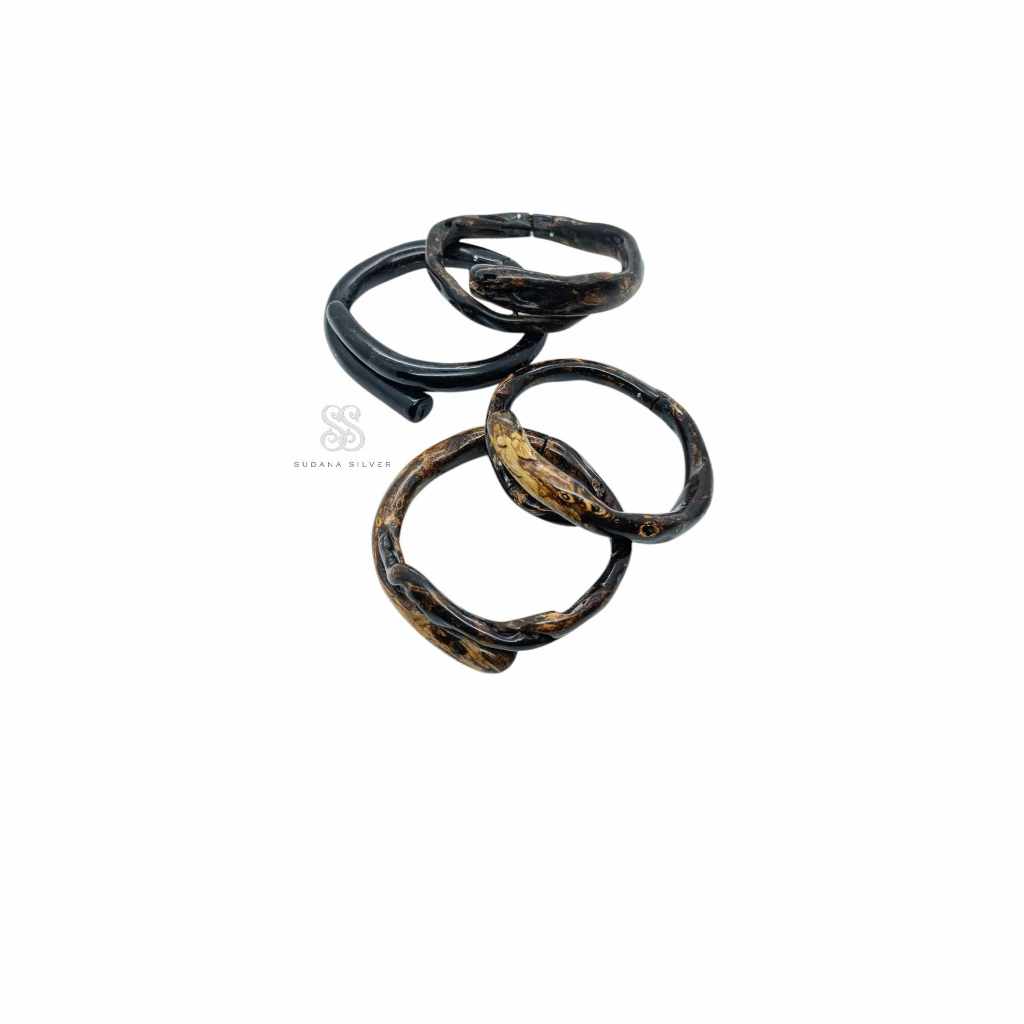 Gelang Uli Bentuk Natural Aksesoris Pria Polos Bali